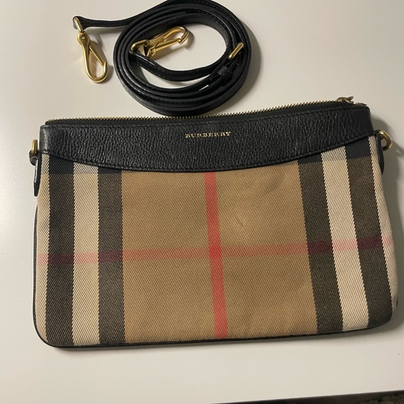 Burberry House Check Crossbody Bag - Picture 1 of 3